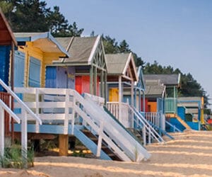 Beach Huts at Wells