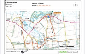 Burnhams Walk Map