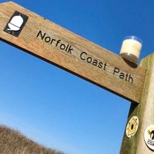 Coast Path Sign