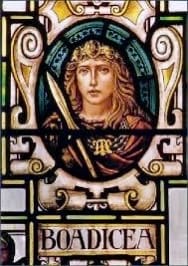 Boudica Stained Glass