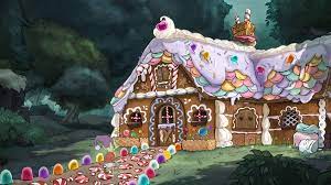 Lilac Gingerbread Cottage