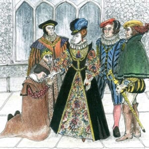 Elizabeth I Welcomes The Strangers